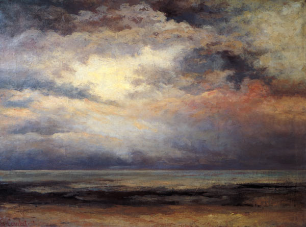 L'Immensite from Gustave Courbet