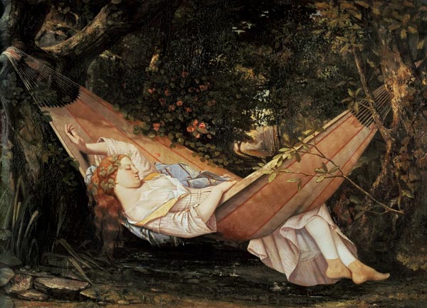 The Hammock from Gustave Courbet