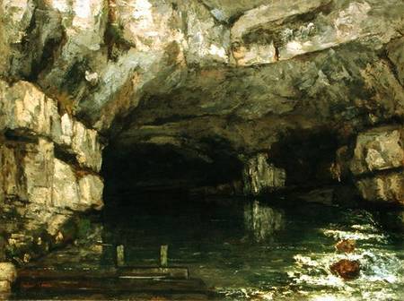 The Grotto of the Loue from Gustave Courbet