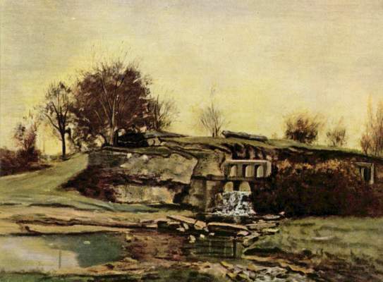 The quarry of Optevoz from Gustave Courbet