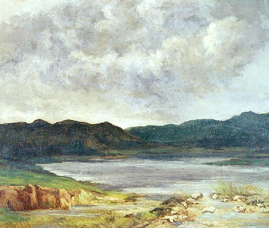 The Black Lake from Gustave Courbet