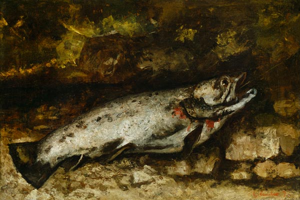 The Trout from Gustave Courbet