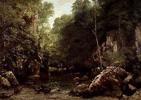 The woods brook (Le ruisseau envelope)