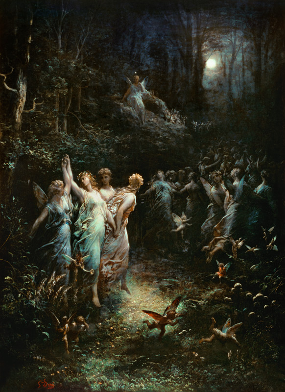 Shakespeare, Sommernachtstraum from Gustave Doré
