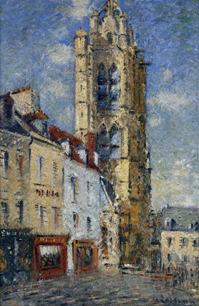 Der Glockenturm von St from Gustave Loiseau