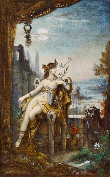 Cleopatra. from Gustave Moreau