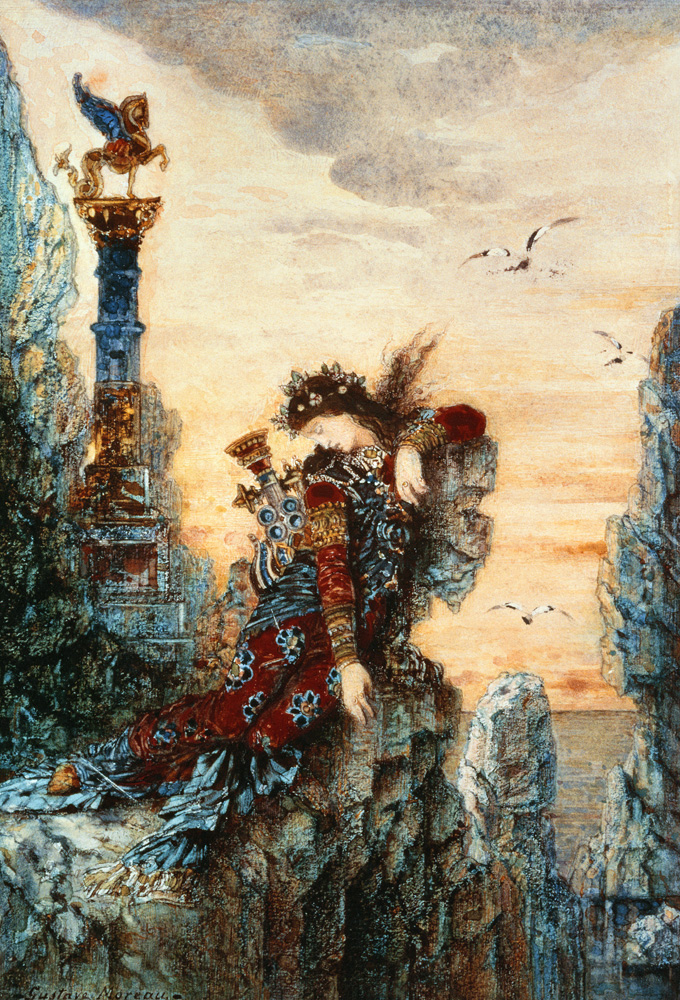 Sappho (b.c.650 BC) from Gustave Moreau