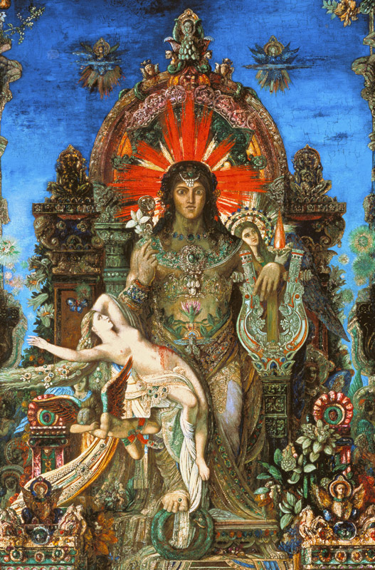 Zeus and Semele from Gustave Moreau