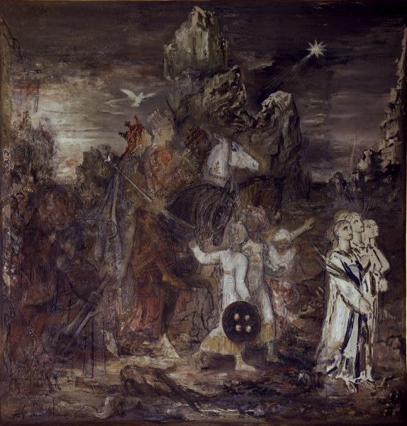 G.Moreau, The Magi / Painting from Gustave Moreau