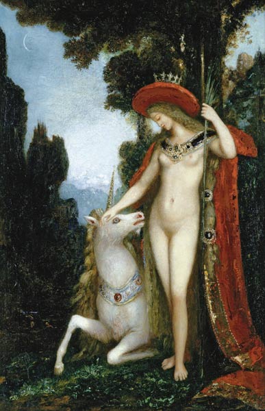 The Unicorn from Gustave Moreau