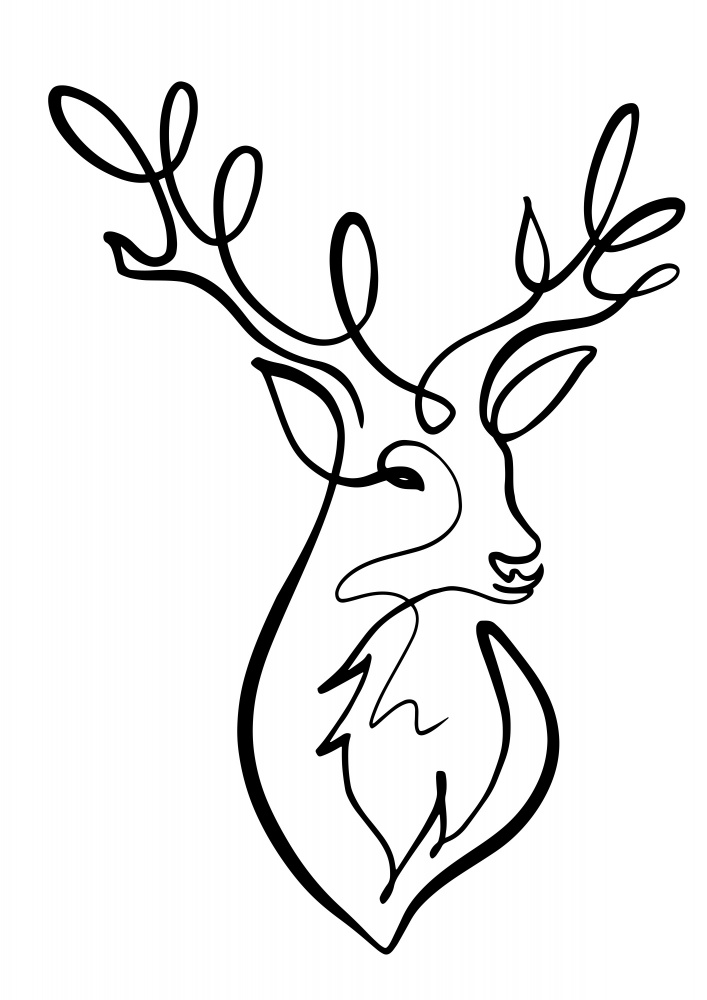 The Stag from Hanna Lee Tidd