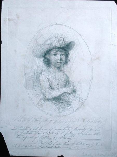 A Sketch spoiled by James Gillray (1757-1815) 1781 from Hannah Humphrey