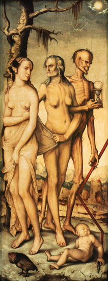 The three ages and the death from Hans Baldung Grien