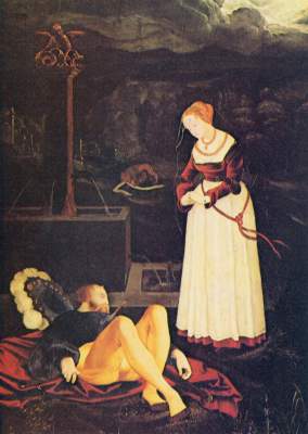 Pyramus and Thisbe from Hans Baldung Grien