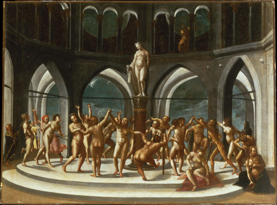 Dance around the Statue of Venus from Hans Bock d. Ä.