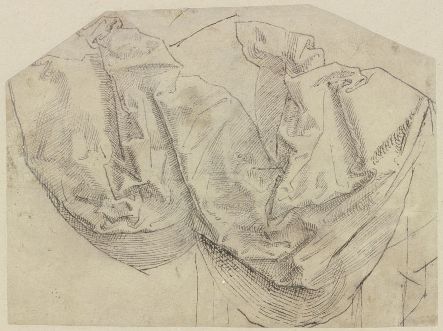 A pleated cloth from Hans Brosamer