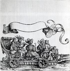 Scene from Maximilian''s Triumphal Procession, c.1516-18