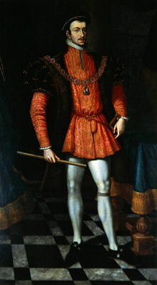 Thomas Howard, 4th Duke of Norfolk, 1556 (oil on canvas) from Hans Eworth or Ewoutsz