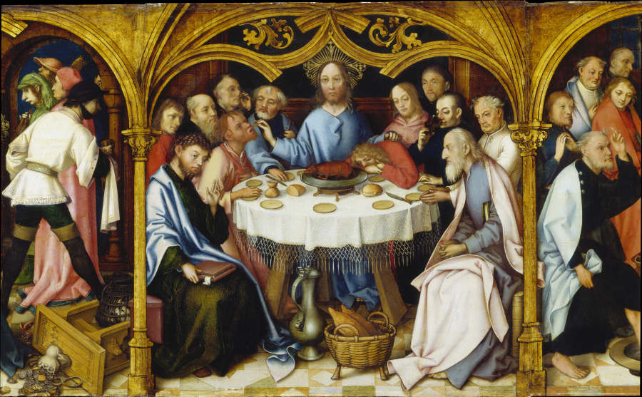 The Last Supper from Hans Holbein d. Ä.