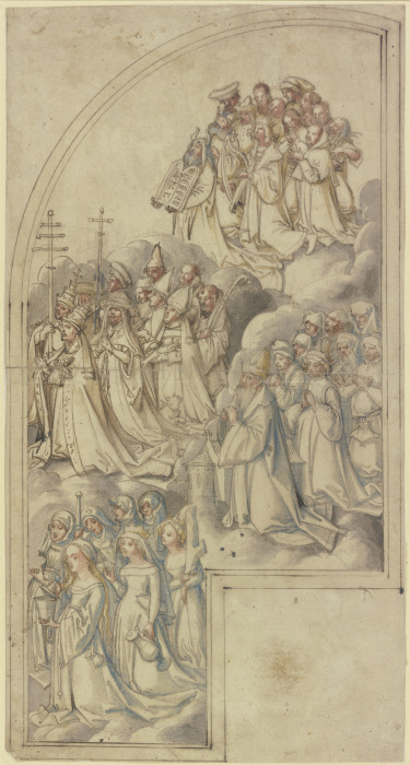 Innenseite des rechten Flügels eines Allerheiligenaltars from Hans Holbein d. Ä.