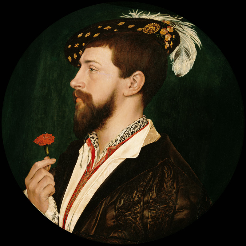 Portrait of Simon George of Cornwall from Hans Holbein d. J.