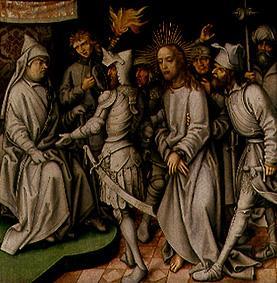 Undertow. Grey passion: Christ in front of Kaiphas. from Hans Holbein the Elder