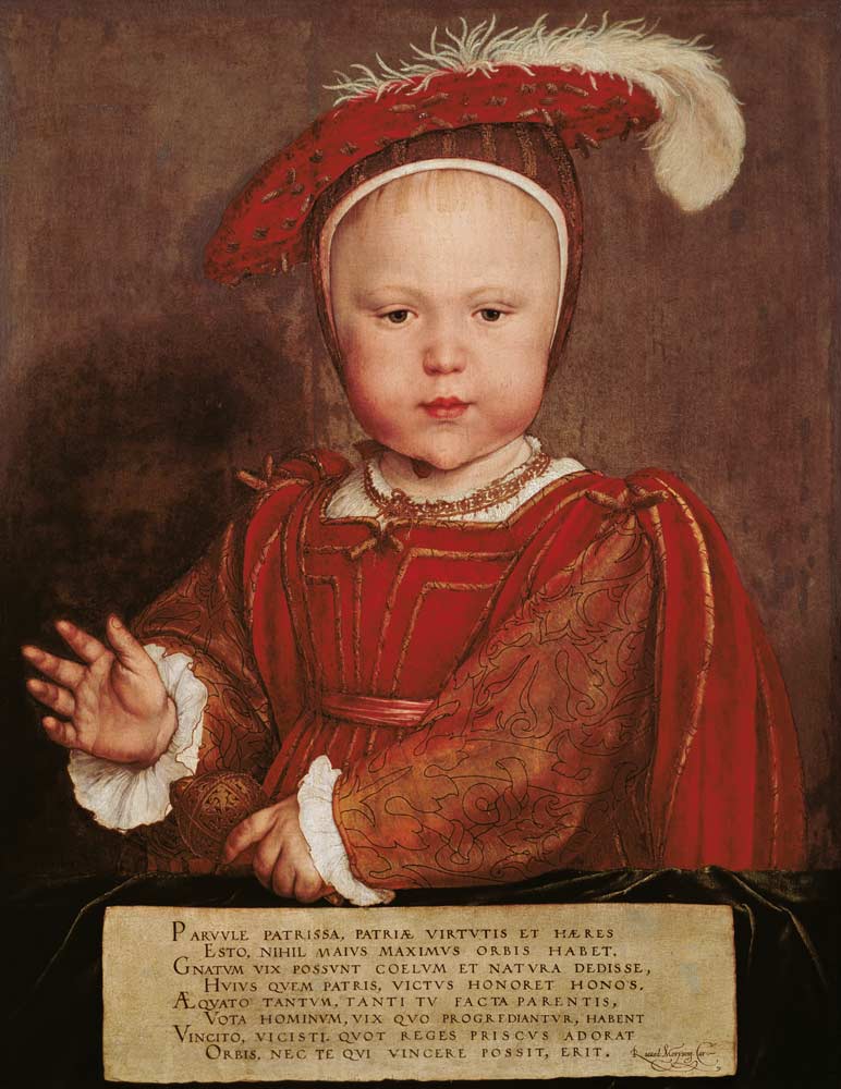 Portrait of Edward VI as a child, c.1538 from Hans Holbein the Younger