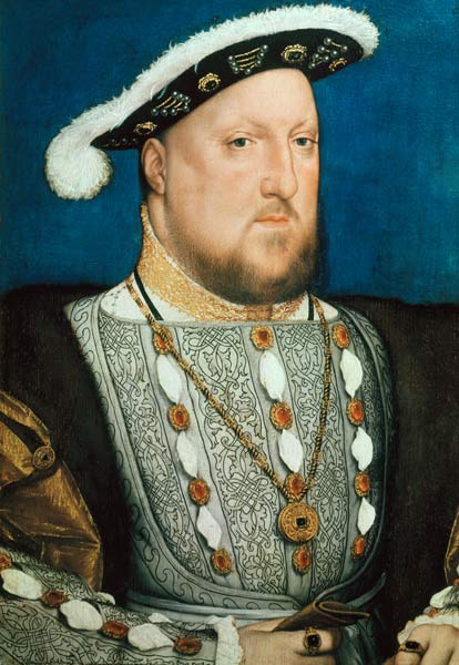 Henry VIII of England / Paint.Holbein from Hans Holbein the Younger