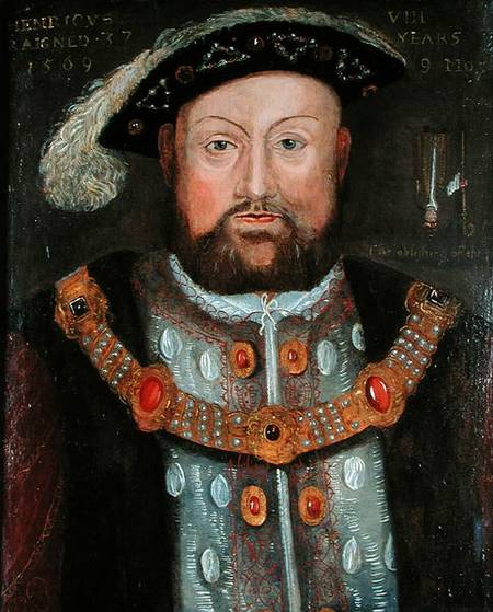 Henry VIII (1491-1547) from Hans Holbein the Younger