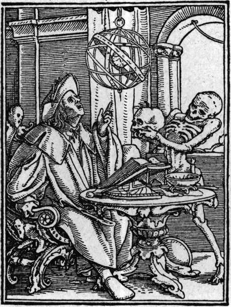Holbein s Dance of Death / Astrologer from Hans Holbein the Younger