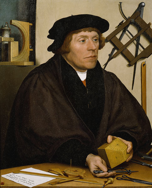 Nikolaus Kratzer from Hans Holbein the Younger
