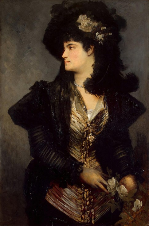 Portrait of a Woman from Hans Makart