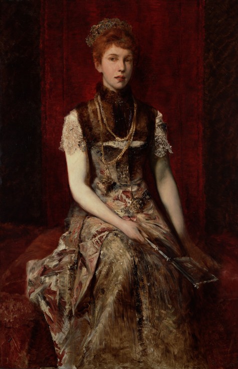 Portrait of Dora Fournier-Gabillon from Hans Makart