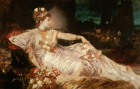 Charlotte Wolter as the Empress Messalina