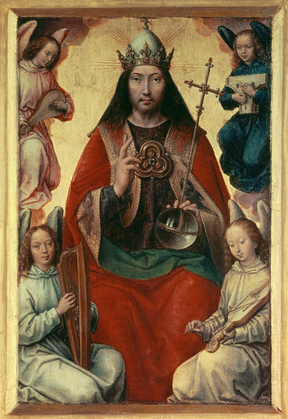 Heaven (From the Triptych of Earthly Vanity and Divine Salvation) from Hans Memling