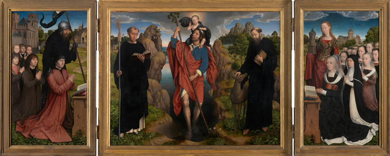 Triptych of Willem Moreel from Hans Memling