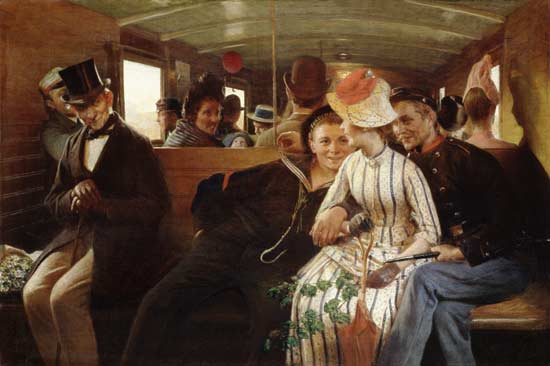 The Second Class Compartment from Hans Ole Brasen