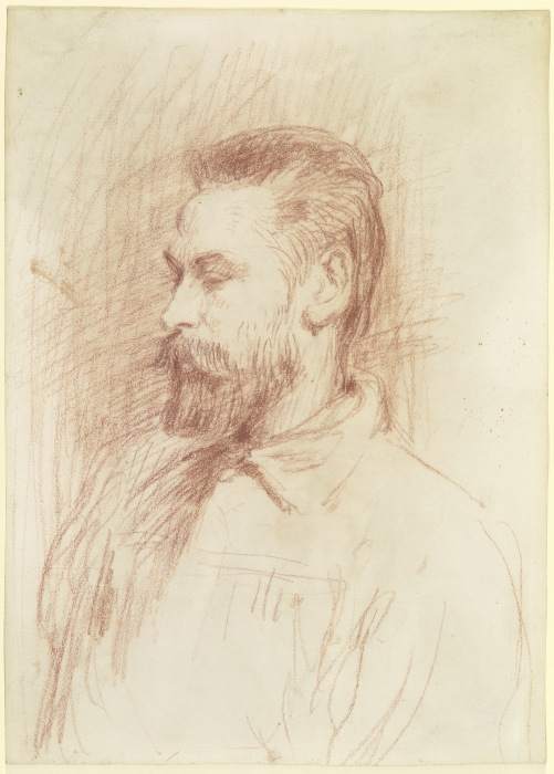 Portrait of Peter Bruckmann from Hans von Marées