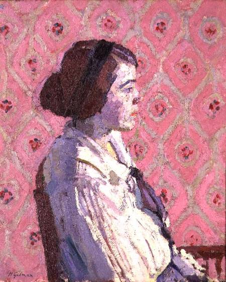 Portrait in Profile: Mary L from Harold Gilman