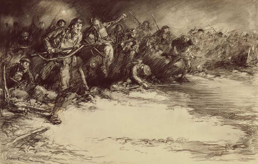 Counter Attack, c.1918 from Harold James Mowat