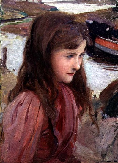 Study of a Young Girl from Harrington Mann