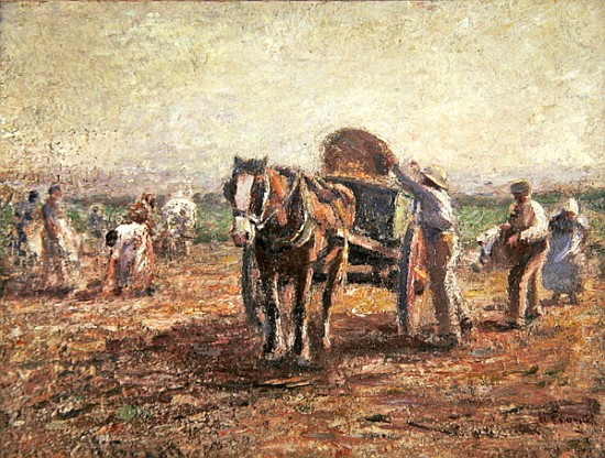 The Potato Pickers from Harry Fidler