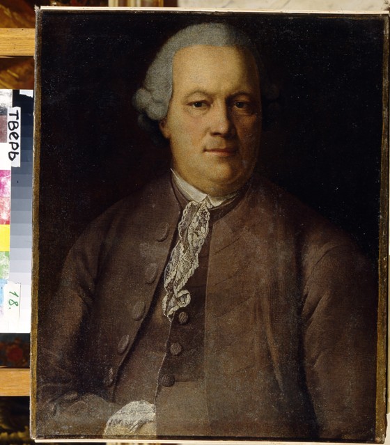 Portrait of A. von Berg from Heinrich Buchholz
