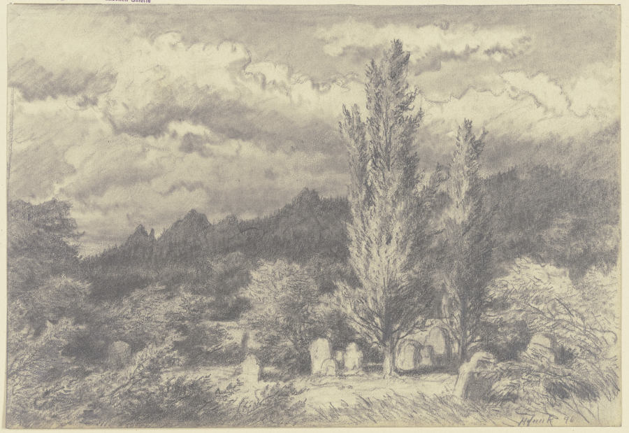 Forest cemetery from Heinrich Funk