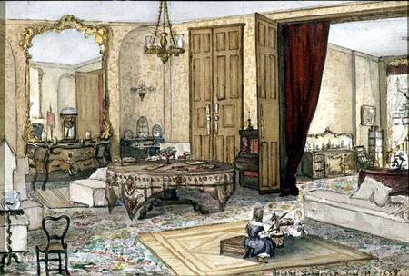 Drawing Room Interior from Heloine Stromeyer