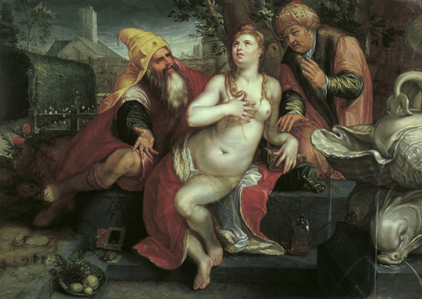 H.Goltzius, Susanna und die Alten from Hendrick Goltzius