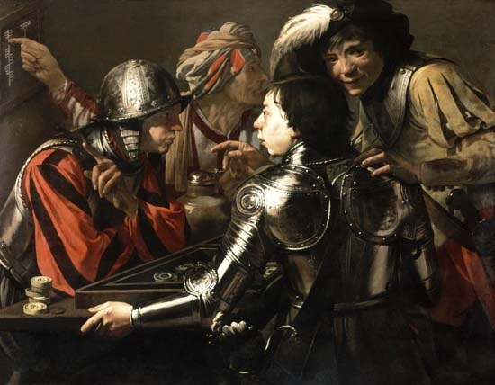 The Backgammon Players from Hendrick ter Brugghen