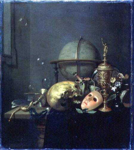 Still Life with a Mask from Hendrik Andrieszen