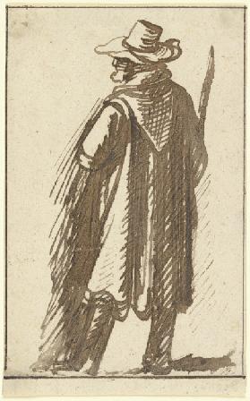 Man in a capuchin