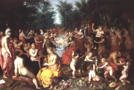 Feast of the Gods from Hendrik van the Elder Balen